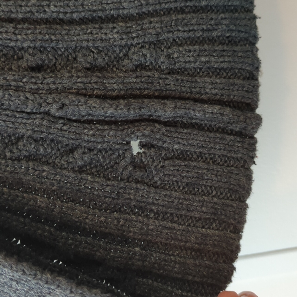 Long wrap sweater - Picture 7 of 11